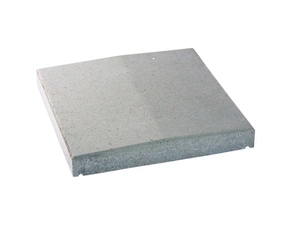 Deska zákrytová BEST V sedlová pro sloupky přírodní 500×500×70 mm