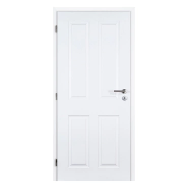Dveře plné profilované Doornite ODYSSEUS levé 900 mm bílé