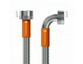 Hadice flexi Merabell Aqua Profi G3/4"–G3/4" 125 cm, pračková