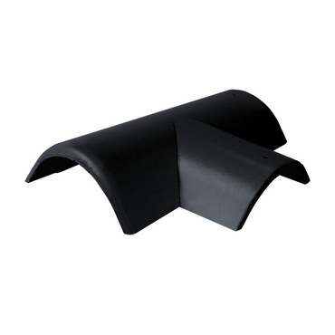 Hřebenáč rozdělovací pravý T220 Bramac Protector se dvěma příchytkami ebenově černá