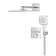 Systém sprchový termostatický Grohe Grohtherm SmartControl s Rainshower SmartActive 310 Cube 34864000