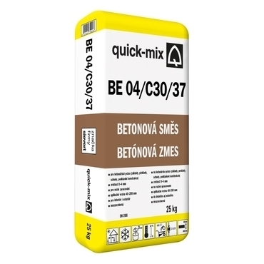 Beton C30/37 Sakret/Quick-mix BE 04/C30/37 30 kg