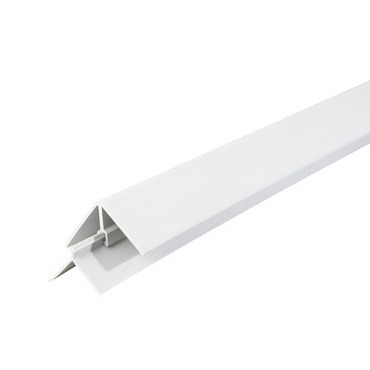 Profil rohový Profex Duafort krémově bílá 3 m