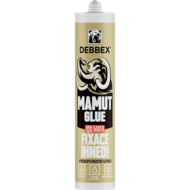 Lepidlo Den Braven MAMUT GLUE High Tack bílé 290 ml