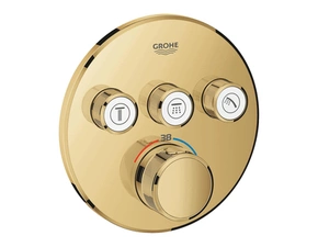 Baterie podomítková termostatická Grohe Grohtherm SmartControl 3-cestná Cool Sunrise 29121GL0