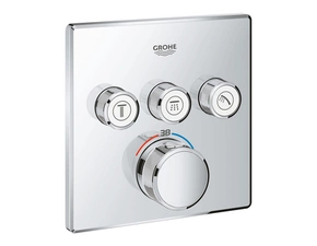 Díl nadomítkový Grohe Grohtherm SmartControl s 3 ventily chrom 29126000