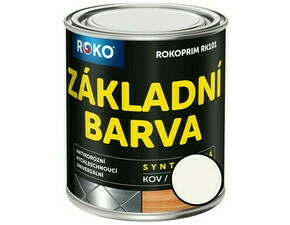 Barva základová Rokoprim RK 101 bílá, 0,75 l