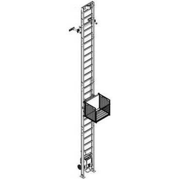Výtah žebříkový svislý Camac Minor Escalera 200 40,5 m