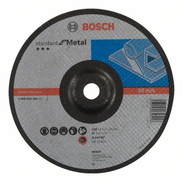 BOSCH Kotouč hrubovací Bosch Standard for Metal 230×6 mm