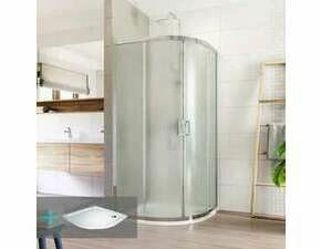 Kout sprchový Mereo Lima CK608B62KM 1 000×1 000 mm chrom/Point R550 včetně vaničky