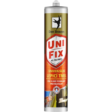 Tmel univerzální Den Braven UNIFIX bílý 290 ml