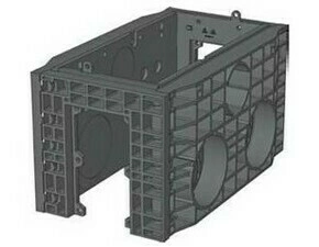 Rám modulový Langmatz EK278 350 mm s otvory