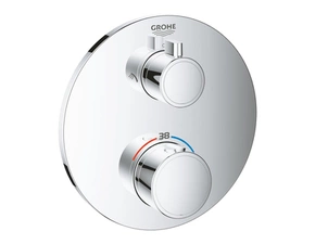 Díl nadomítkový Grohe Grohtherm chrom s přepínačem 24076000