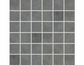 Mozaika Rako Betonico 5×5 cm (set 30×30 cm) černá DDM06792