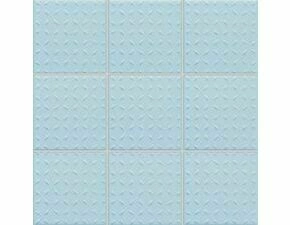 Dlažba Rako Pool 10×10 cm světle modrá matná GRH0K263