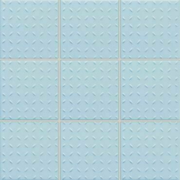 Dlažba Rako Pool 10×10 cm světle modrá matná GRH0K263