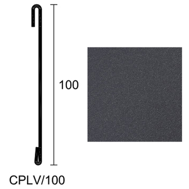 Krycí profil Profilpas PROTEC CPLV/100 antická šedá