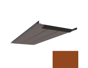 Krytina plechová LINEDEK 485 Rib SP 25 LESK 2M604 cihlová BentCut