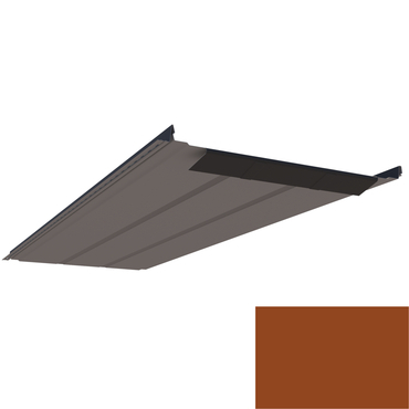 Krytina plechová LINEDEK 485 Rib SP 25 LESK 2M604 cihlová BentCut