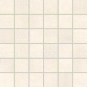 Mozaika Rako Rush 5×5 cm (set 30×30 cm) světle béžová WDM05518