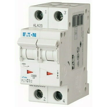 Jistič Eaton PL7-C1/2 10 kA C 1 A