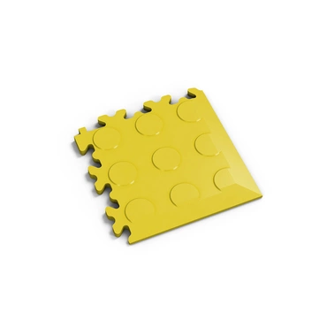 Dlaždice rohová Fortelock Machine industry penízky YELLOW