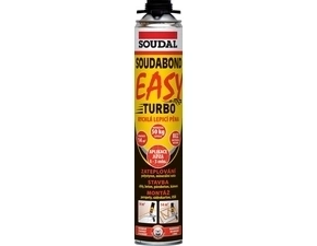 Pěna lepicí Soudal SOUDABOND EASY Turbo pistolová 750 ml