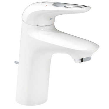 Baterie umyvadlová stojánková Grohe Eurostyle velikost S měsíční bílá/chrom 33558LS3