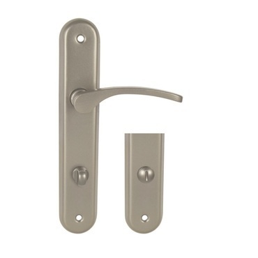 Kování štítové MP Laura WC 90 hliník povrch niklový