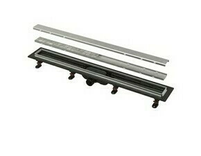 Žlab sprchový plastový Alca APZ20-550 Simple včetně roštu oboustranného roštu