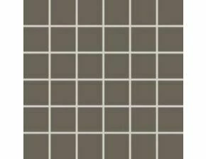 Mozaika Rako Taurus Color 5×5 cm (set 30×30 cm) tmavě šedá TDM05007