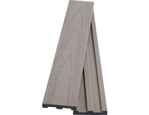 Lišta boční WOOD DECOR greyish white 11×70×2 000 mm
