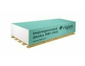Deska sádrokartonová Rigips RBI 1 000×1 250×12,5 mm