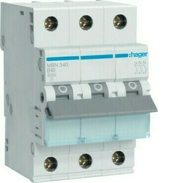 Jistič Hager MBN340 6 kA B 40 A