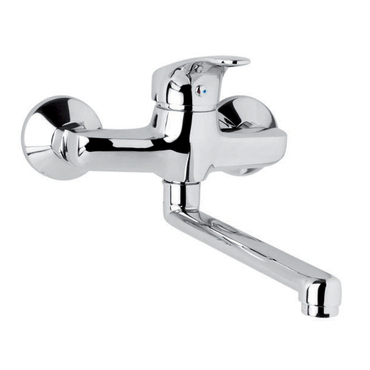 Baterie dřezová nástěnná Mereo Sonáta CB302N 150 mm chrom ramínko 210 mm