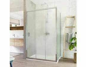 Dveře sprchové + boční stěna Mereo Lima CK87652K 1 000×800 mm chrom/Point