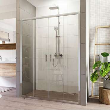 Dveře sprchové Mereo Lima CK80453K 1 500 mm chrom/čiré sklo