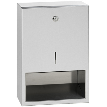 Zásobník na papírové ručníky Bemeta nerez matný