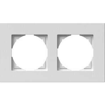 Rámeček TEM Logiq dvojnásobná bílá