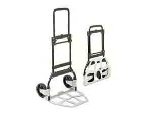 Rudl skládací G21 150 kg černá/stříbrná