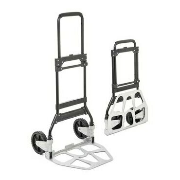 Rudl skládací G21 150 kg černá/stříbrná