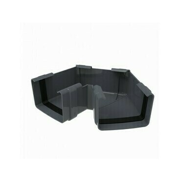 Roh variabilní hranatý GuttaKROP PVC antracit 50–89°