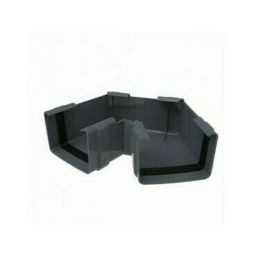 Roh variabilní hranatý GuttaKROP PVC antracit 50–89°