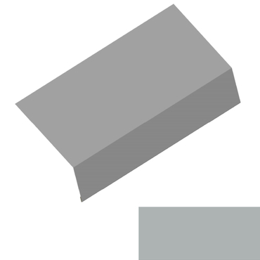 Okapový plech RS250S-150 SP 25 RAL 9007 tmavě stříbrná