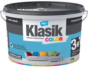 Malba interiérová HET Klasik Color modrý tyrkysový, 4 kg