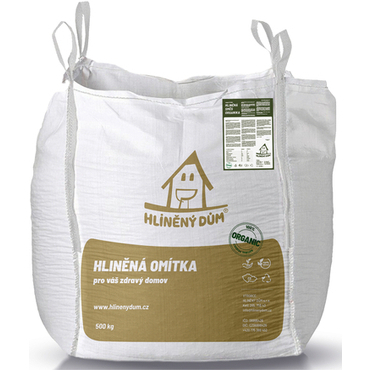 Omítka hliněná HLINĚNÝ DŮM ORGANIKA 500 kg