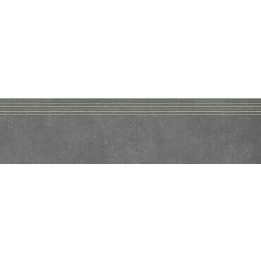 Schodovka Rako Betonico 30×120 cm černá DCPVF792
