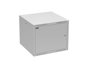 Rozvaděč datový nástěnný 19" Solarix GrandN DUO 9U plechové dveře