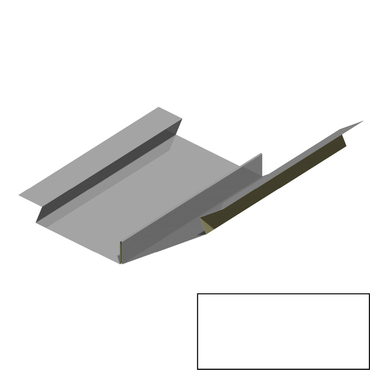 Úžlabí RS725V-135-40 SP 25 RAL 9010 bílá