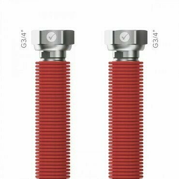 Hadice natahovací Merabell Aqua Flexi G3/4"–G3/4" 30–60 cm